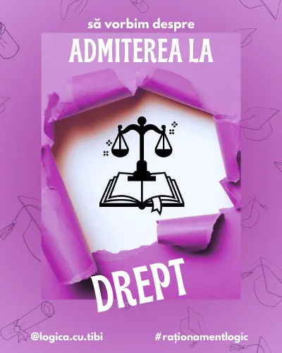 Postarea „Admiterea la Drept UBB” de pe Instagram
